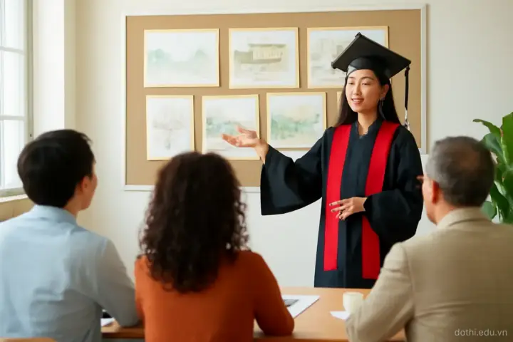 Bảo vệ đồ án tốt nghiệp quy hoạch: hội đồng hỏi gì và chuẩn bị thế nào