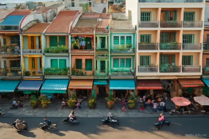 Nhà phố, liền kề, chung cư: mỗi loại hình nhà ở tạo ra một kiểu đường phố
