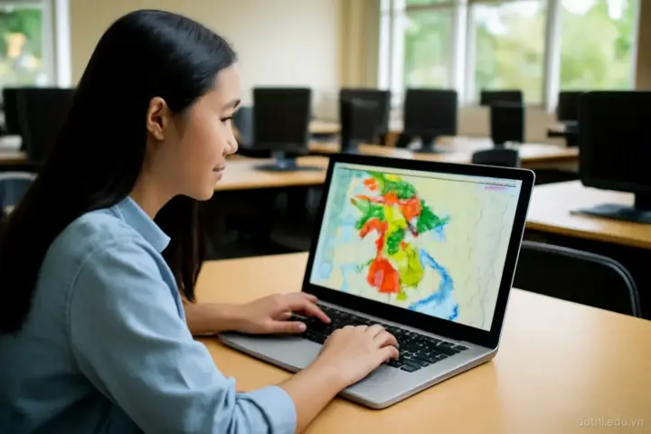 QGIS cho người học quy hoạch: mười thao tác nền tảng và những cái bẫy hệ tọa độ