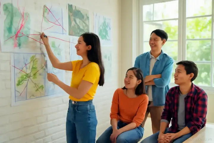 Từ bản đồ phân tích đến đề xuất: chuỗi lập luận mà nhiều đồ án bị đứt