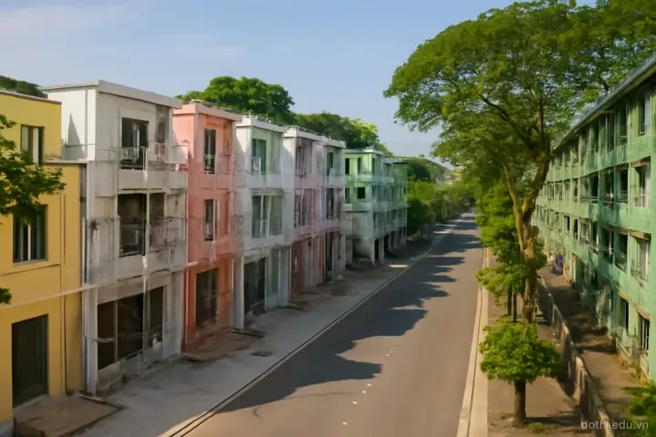Vòng đời một khu phố: xây mới, chín, xuống cấp rồi tái thiết