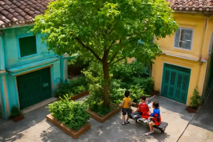 Vườn hoa túi và khoảng đất thừa: làm không gian công cộng từ vài trăm mét vuông