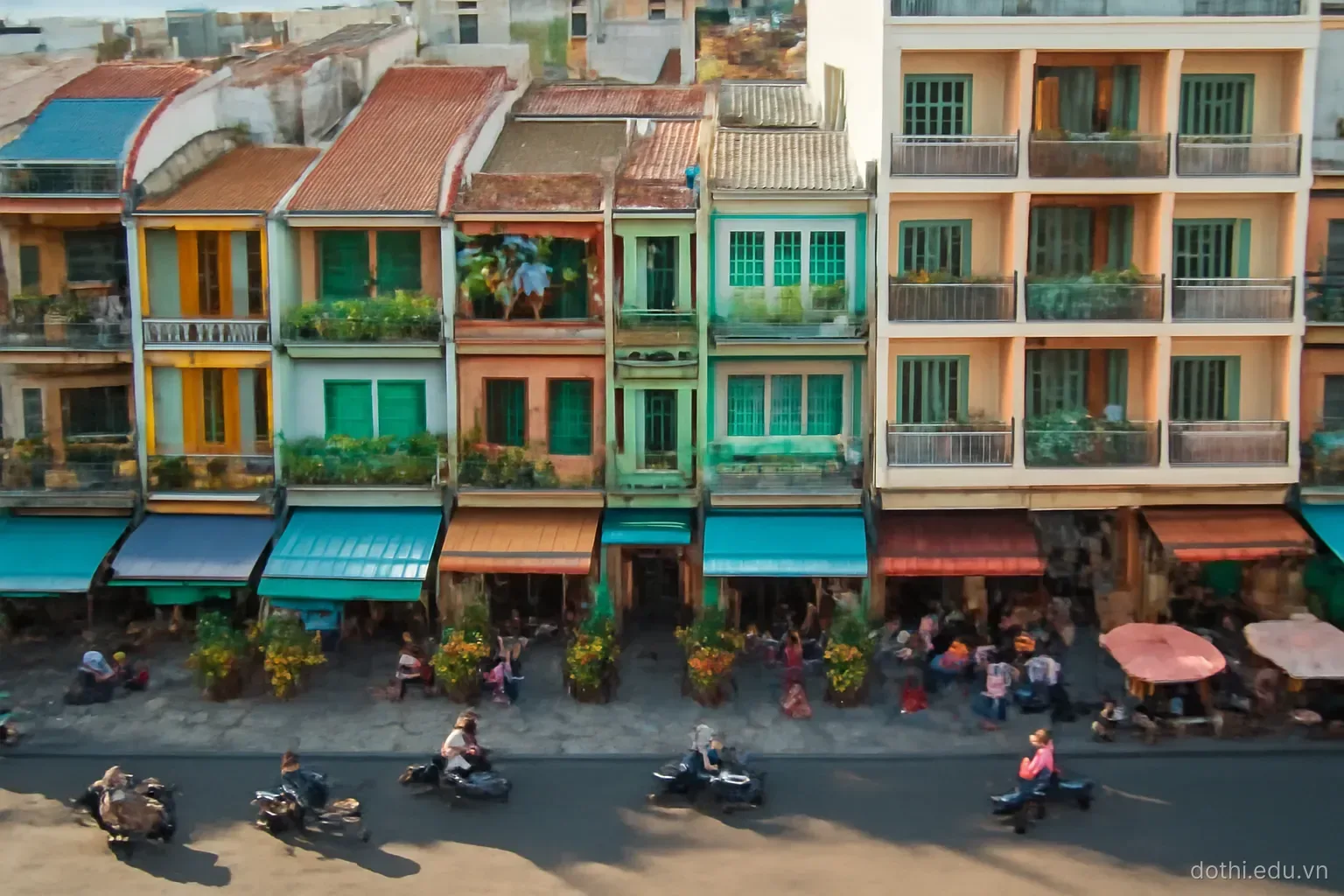 Nhà phố, liền kề, chung cư: mỗi loại hình nhà ở tạo ra một kiểu đường phố