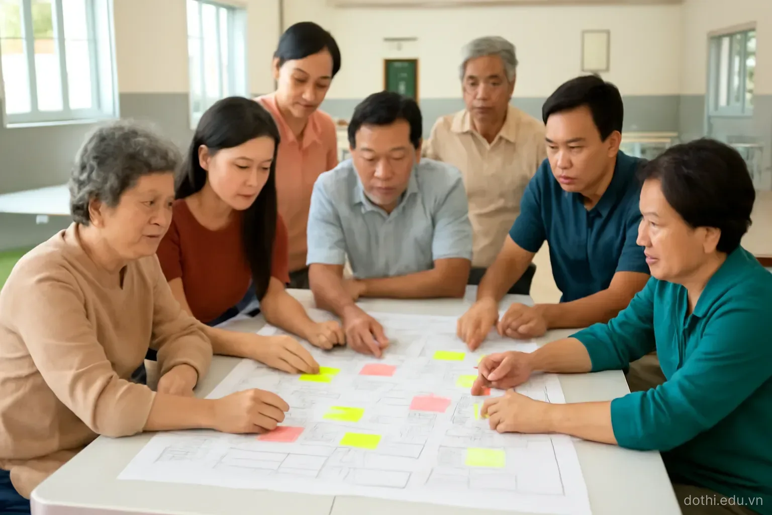 Thang tham gia của Arnstein: lấy ý kiến người dân thật hay làm cho có