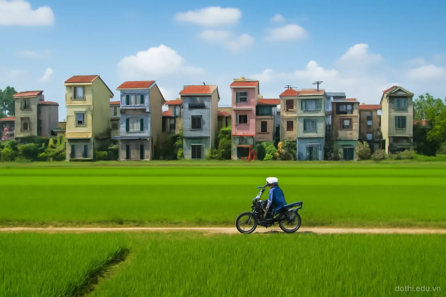 Vùng ven đô: nơi thành phố và làng quê chồng lên nhau