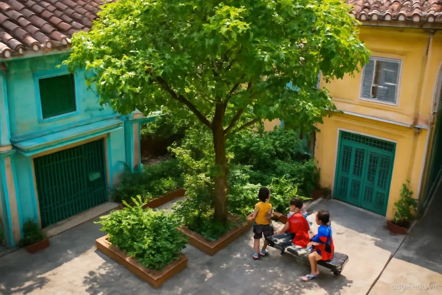 Vườn hoa túi và khoảng đất thừa: làm không gian công cộng từ vài trăm mét vuông